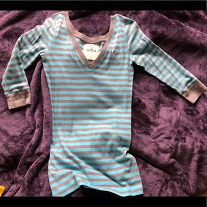 Hollister 3/4 sleeve top